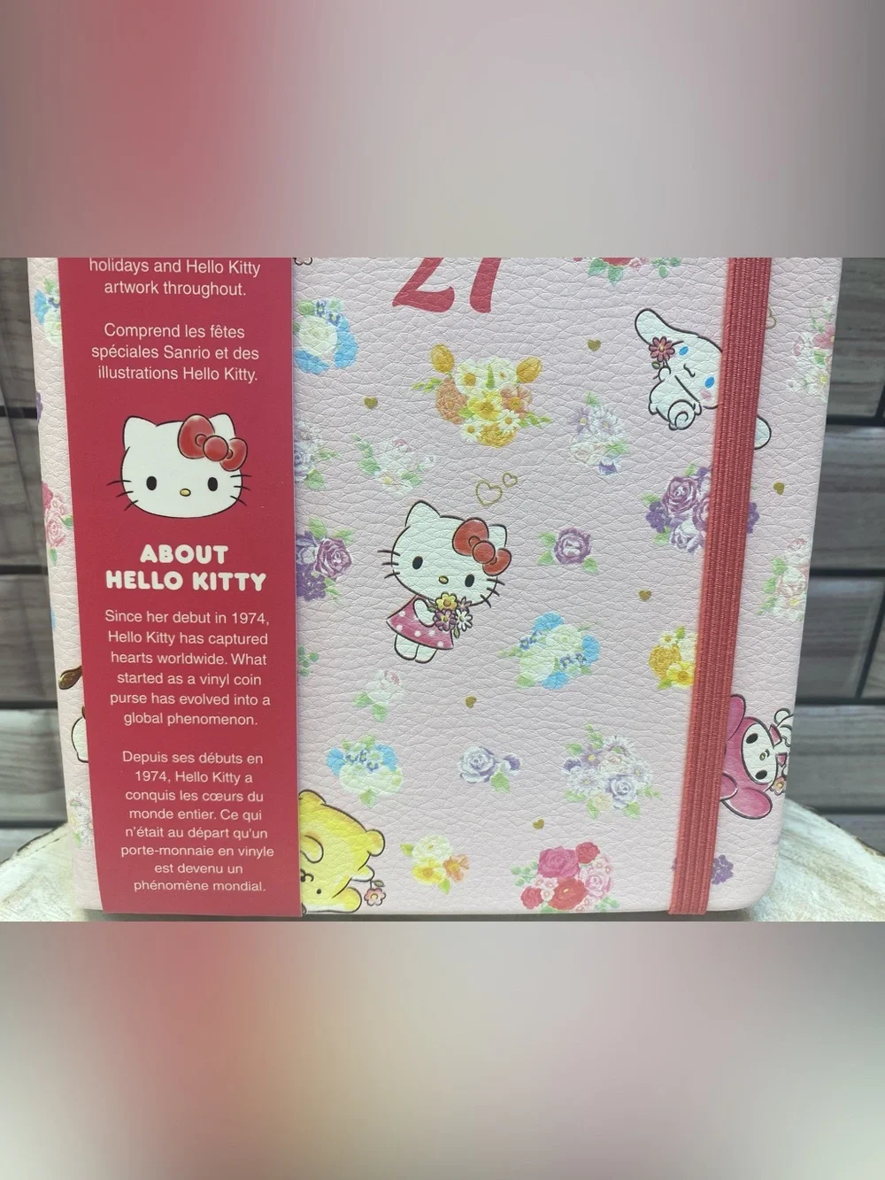 Hello Kitty & Friends ❤️ Monthly 17 months Planner Aug.2026 to Dec.2027  NEW